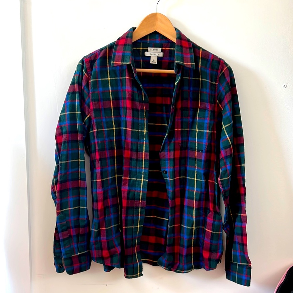 LL bean flannel shirt